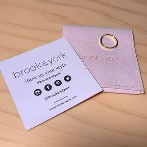 Maren Thin Hammered Stacking Ring
BROOK AND YORK